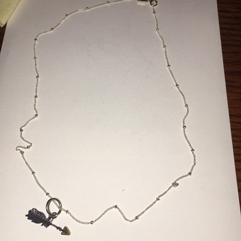 Waxing poetic twisted link 18” w charm